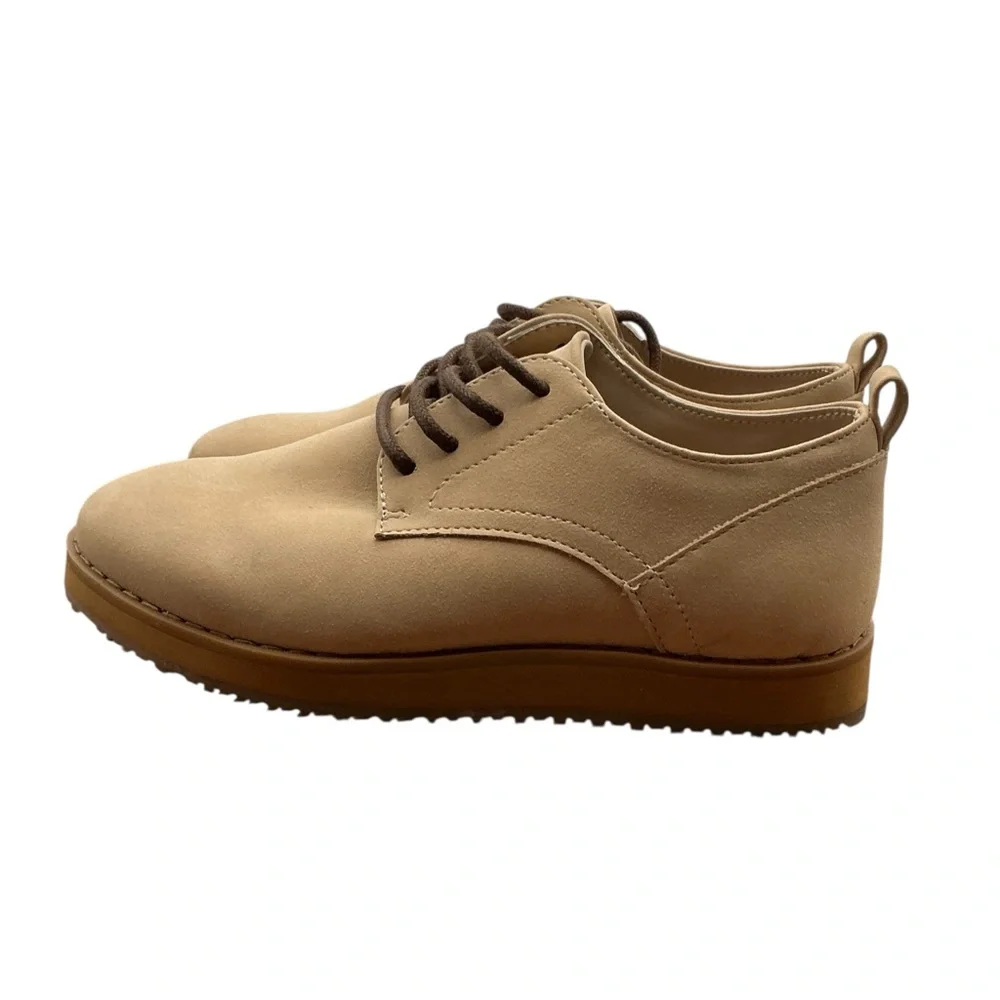 Perry Ellis Kids toddler‎ Perry Ellis Beige Lace-Up Oxfords size 12